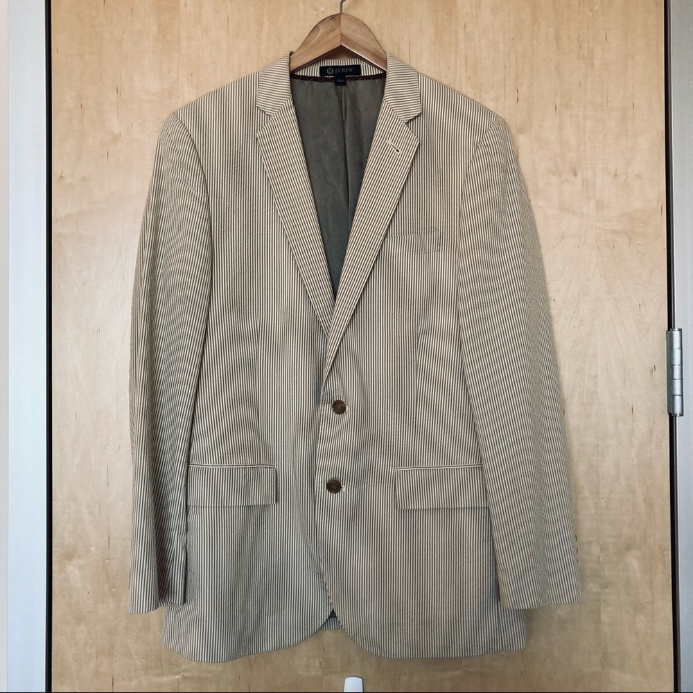J Crew Seer Sucker Suit